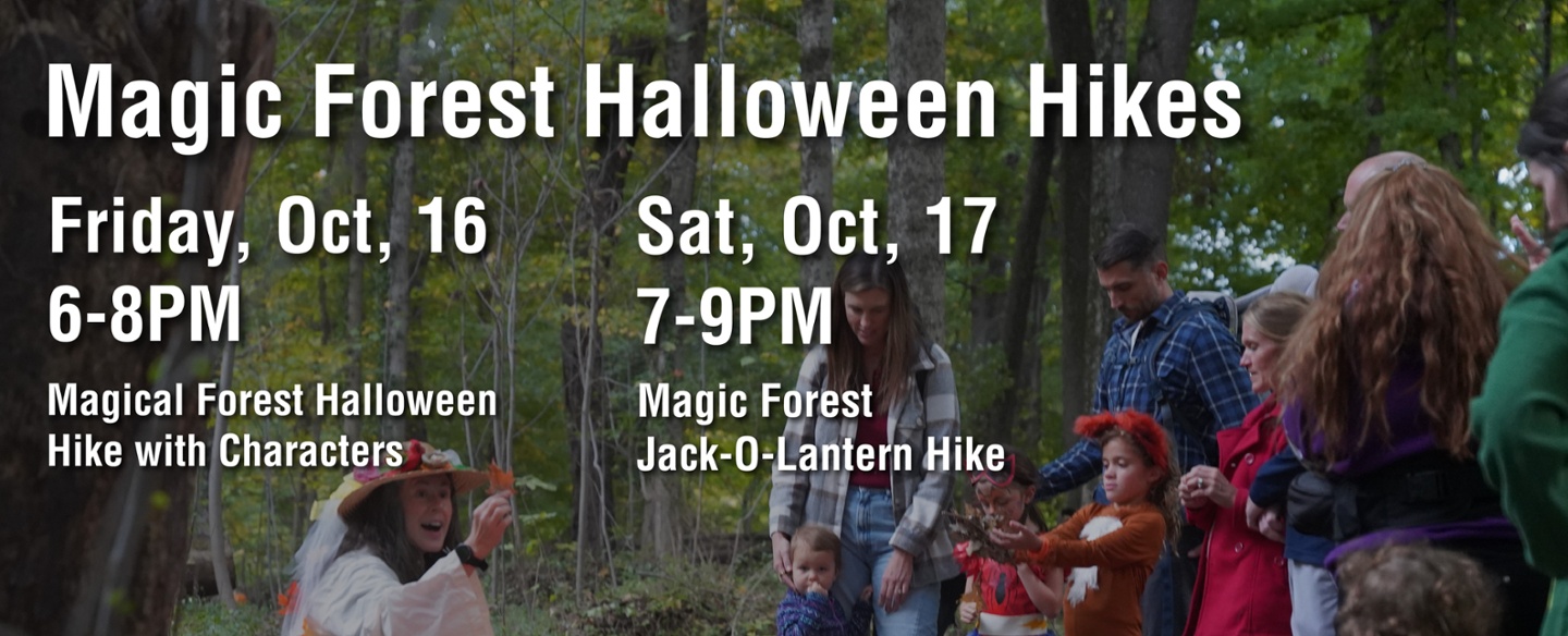 Our Annual Halloween Hikes are Back on October 16 and 17