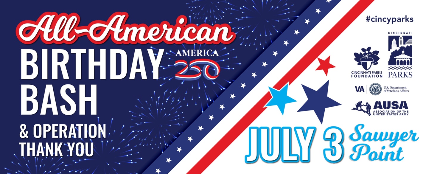 All-American Birthday Bash and Operation Thank you
