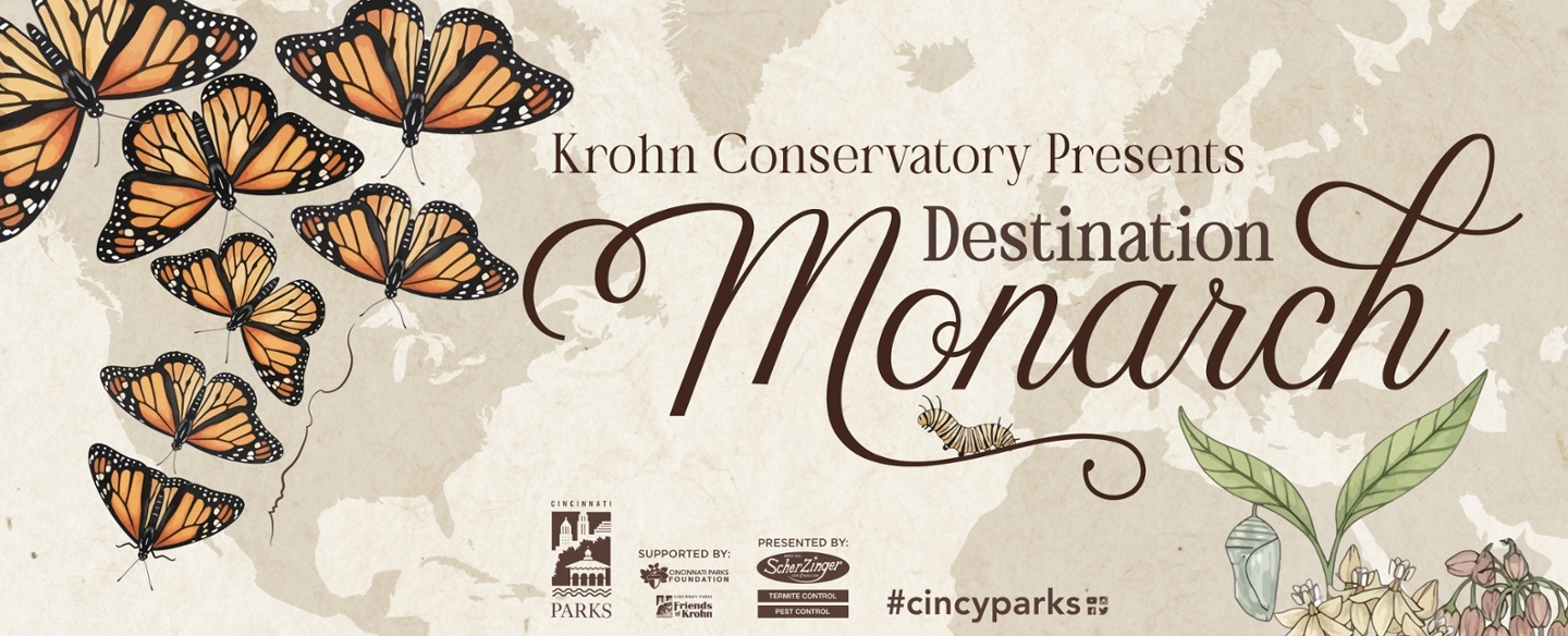 Krohn Conservatory's Butterfly Show: Destination Monarch