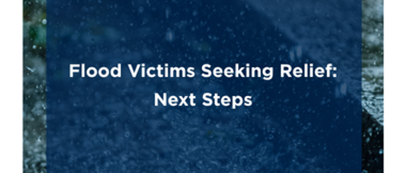 City Shares Next Steps for Flood Victims Seeking Relief Funds